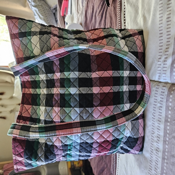 Vera Bradley Pink and Black Shoulder Bag Casual - Picture 1 of 6